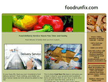 Tablet Screenshot of foodrunfix.com